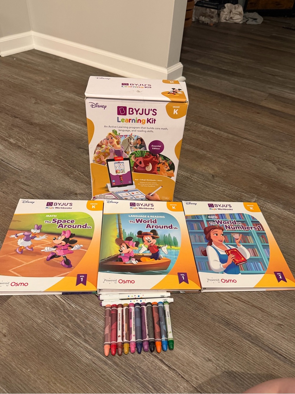 BYJU'S Disney Learning Kit for Kids - Orange Learning Set